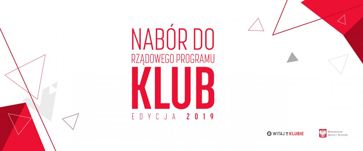 Ilustracja do informacji: Nabór do Rządowego Programu KLUB - edycja 2019!